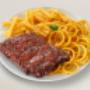 A plate of the new Wimpy Famous Ribs.