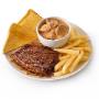 Chicken Livers & Steak