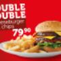 Double Double Cheeseburger and Chips