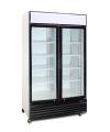 Double Door Beverage Cooler