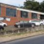 Outside building