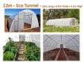 12m Eco Tunnels Greenhouse