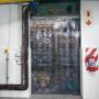 Clear vinyl curtains industrial