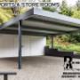 Carport with Store room