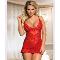 Red-lace-baby-doll