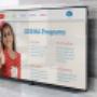 Community Center Website Design Portfolio