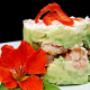 Reconstructed Prawn and Avocado Ritz