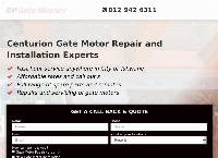 GP Gate Motors Centurion's website