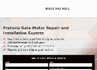 GP Gate Motors Pretoria's website