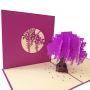 Jacaranda Tree Greeting Card