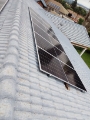 Solar panels installation