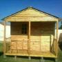 3m x 3m with veranda