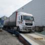 Weighing trucks
