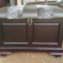 2 Panel kist with nguni leather
