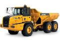 Articulated dump truck operator training