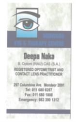 Deepa Naka Optometrist