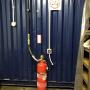 Gas suppression system installation