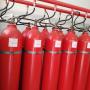Gas suppression system service