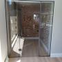 Wine Cellar with black trim