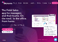 Skynamo's website