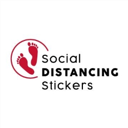 Social Distancing Stickers