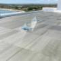 Concrete roof slab waterproof and paint
