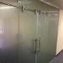 glass sliding door