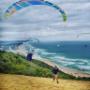 Tandem paragliding