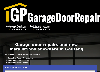 GP Garage Door Repair's website