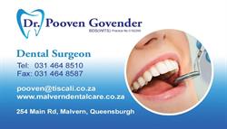 Dr Pooven Govender/Malvern Dental Care