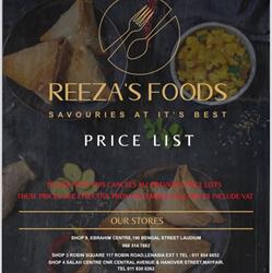 Reeza's, Savouries at its best