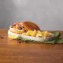 Mugg & Bean Smoked Trout Bagel
