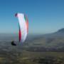 Barry paragliding at Sir lowry's Pass