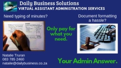 A Daily Business Solutions Typing Service