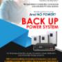 Back up inverter