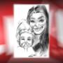 Live Wedding Caricature
