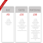 Price List Special Packages