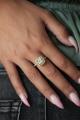 2ct Cushion Halo Engagement Rings