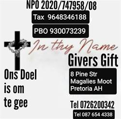 In Thy Name - Givers Gift