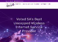 Screamer Telecoms Internet Service Provider's website