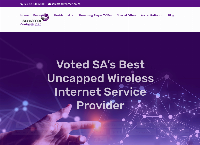 Screamer Telecoms Internet Service Provider's website