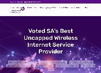 Screamer Telecoms Internet Service Provider's website