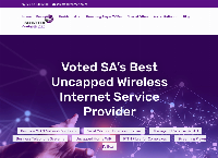 Screamer Telecoms Internet Service Provider's website