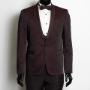 Zeyrek Burgundy Dress Suits