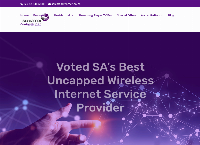 Screamer Telecoms Internet Service Provider's website