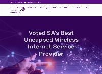 Screamer Telecoms Internet Service Provider's website
