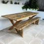 Natural Wooden 2.4 table