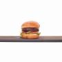 Beetroot & Walnut Burger Garnished