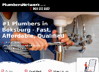 Plumbers Network Boksburg's website