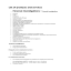 List of products and services